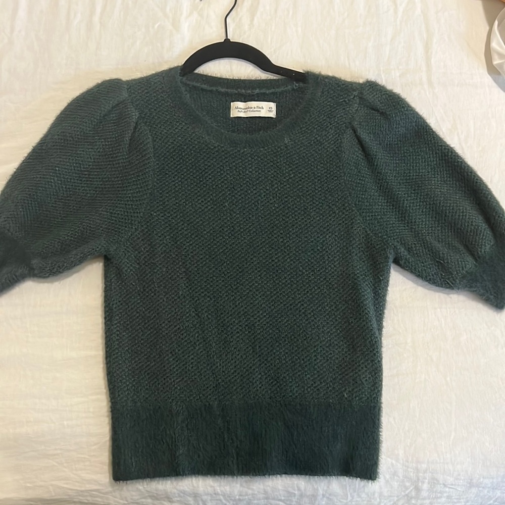 Abercrombie Green, Soft Sweater